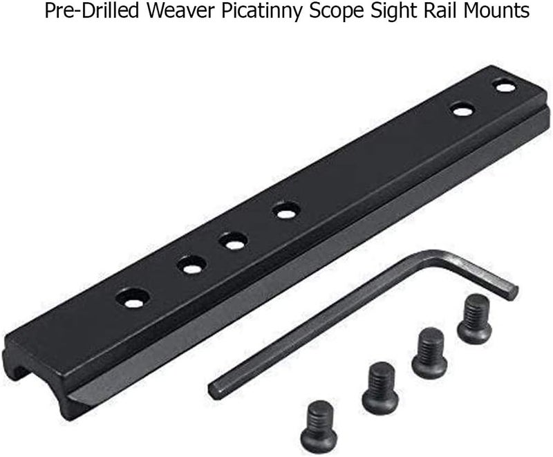 Gotical Marlin Rifle Tactical Pre-Drilled Weaver Picatinny Scope Sight Rail Mount Heavy Duty Attach scopes, Sights, Optics, flashlights, Scope Rings etc - Image 4